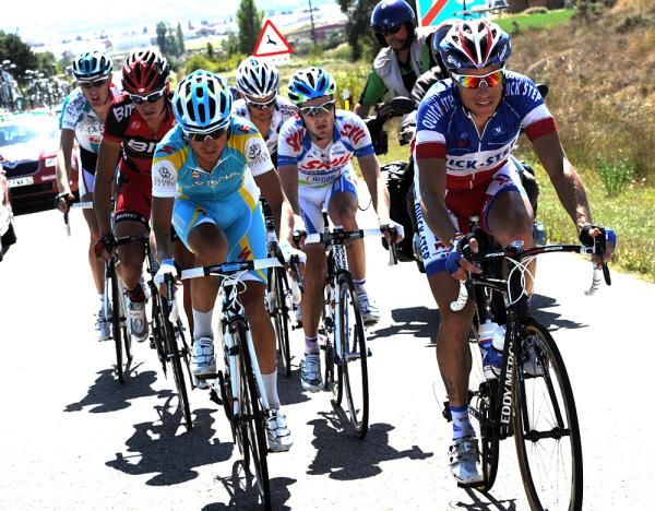 Sylvain Chavanel in the day's breakaway