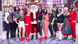 The Big Brother: Reindeer Games cast and Santa Claus
