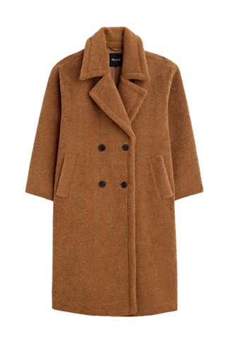 Madewell Teddy Long Coat