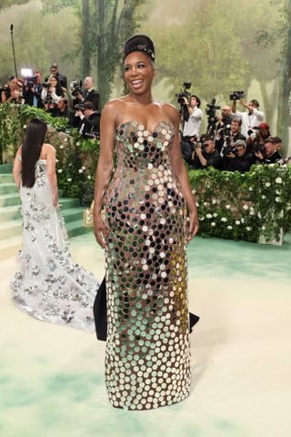 Venus Williams attends The 2024 Met Gala Celebrating "Sleeping Beauties: Reawakening Fashion" at The Metropolitan Museum of Art on May 06, 2024 in New York City.