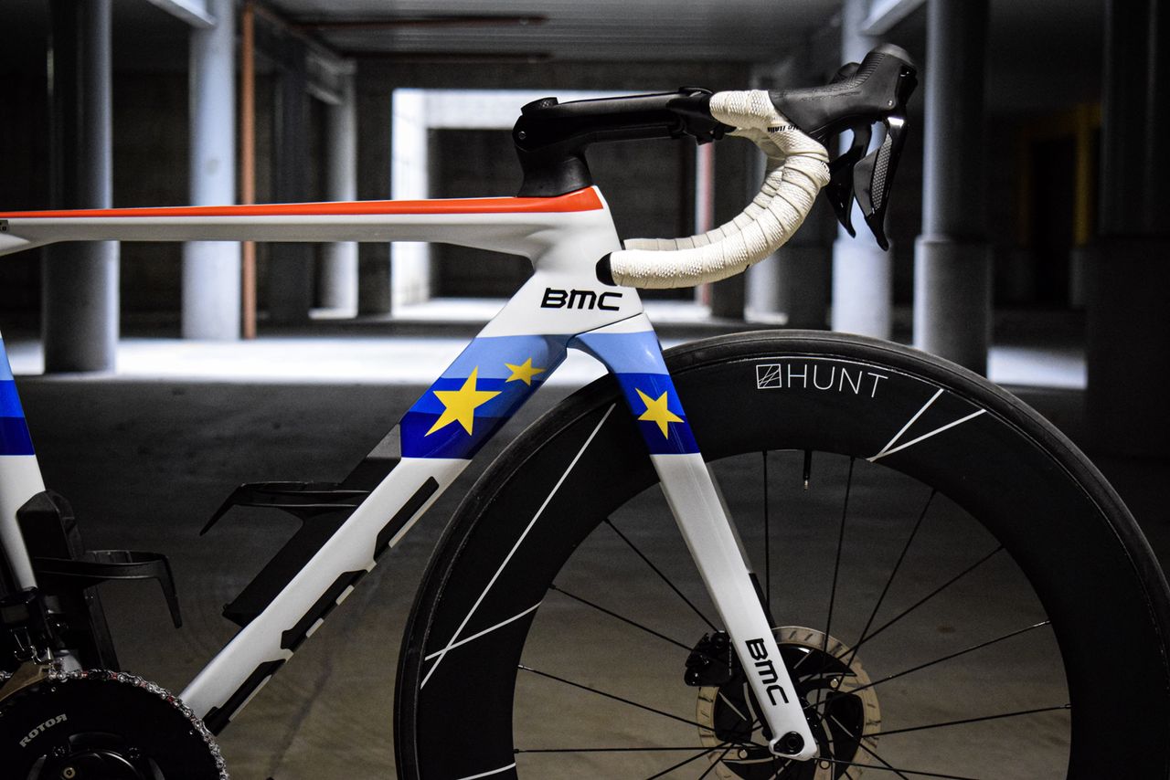 Giacomo Nizzolo's custom BMC Timemachine Road