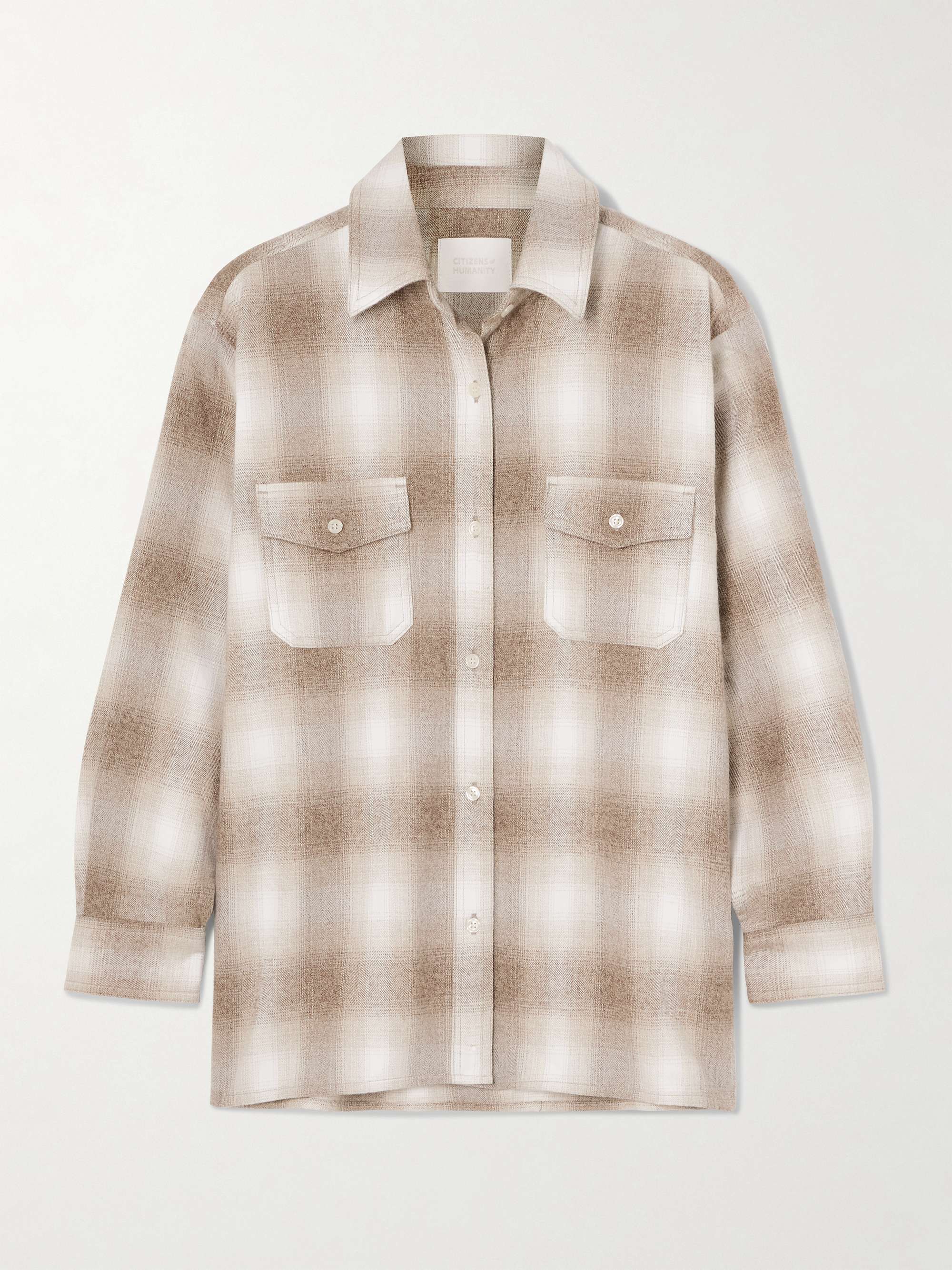 Kota Checked Cotton-Flannel Shirt