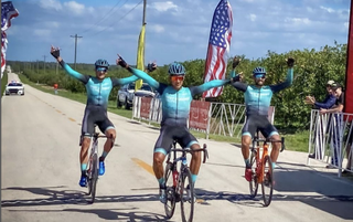Best Buddies Racing sweep road race at 2022 Chain O Lakes event in Florida