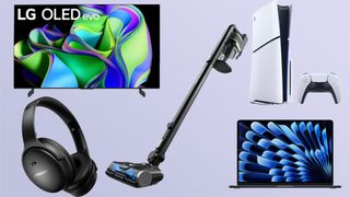 LG OLED TV, MacBook, Bose headphones, PS5 and Shark vacuum 