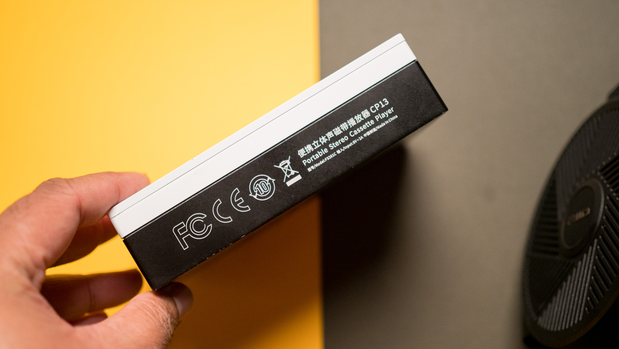 Fiio CP13 cassette player's labels