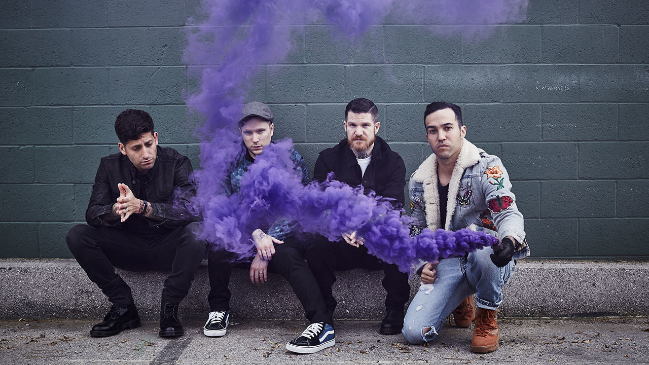 a press shot of fall out boy