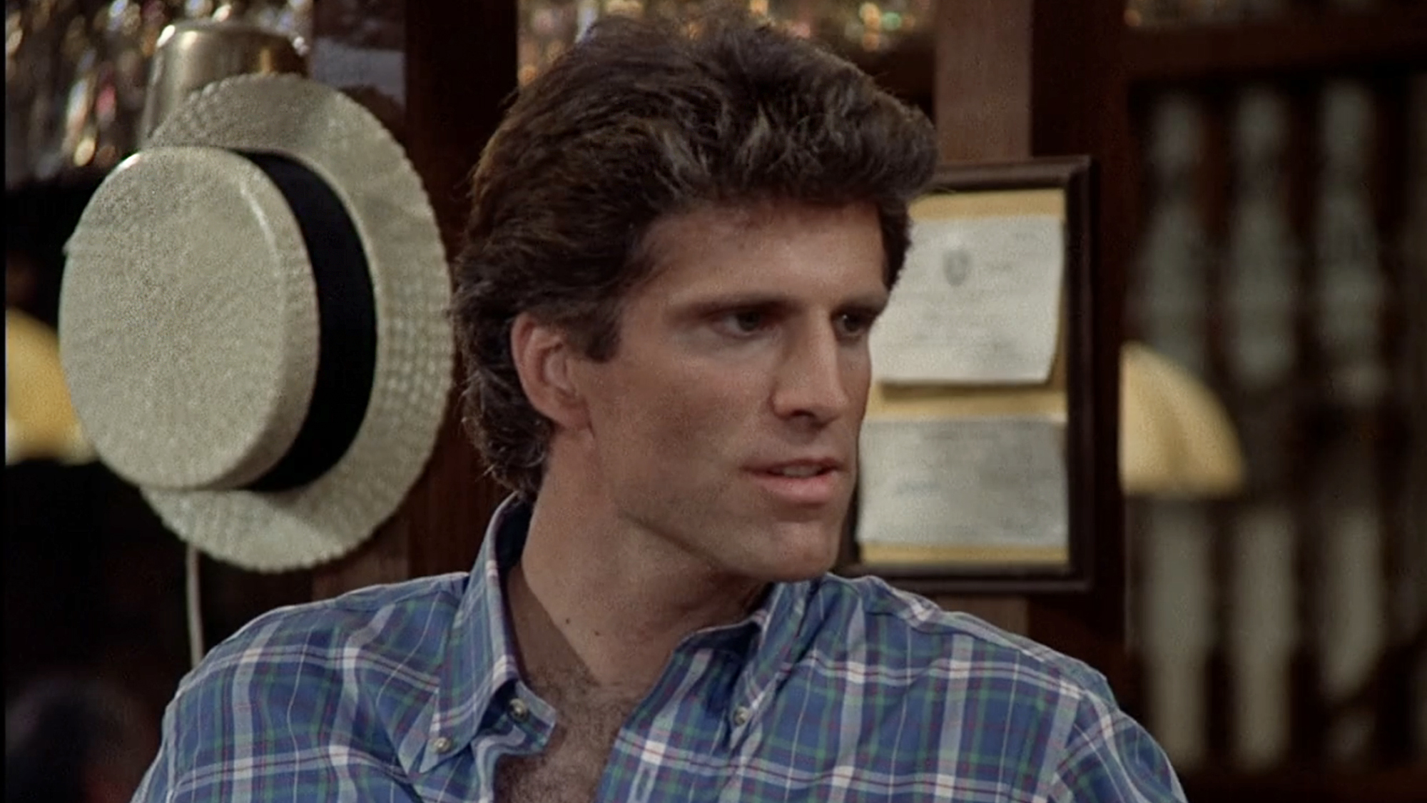 Ted Danson as Sam Malone in Cheers (1882-1993)