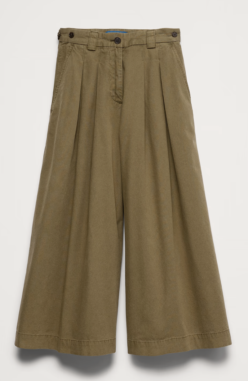 Banana Republic, Banana Republic X La Ligne the High-Rise Cotton Culotte
