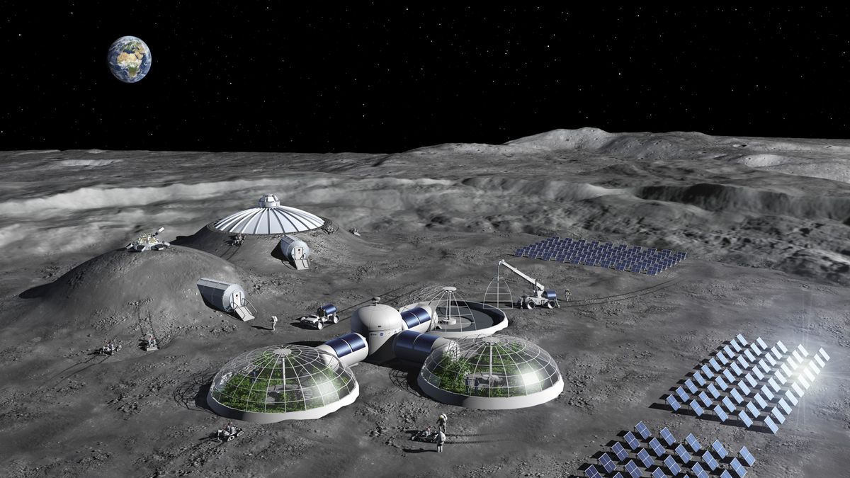 Meals grows higher at the moon than on Mars, scientists in finding