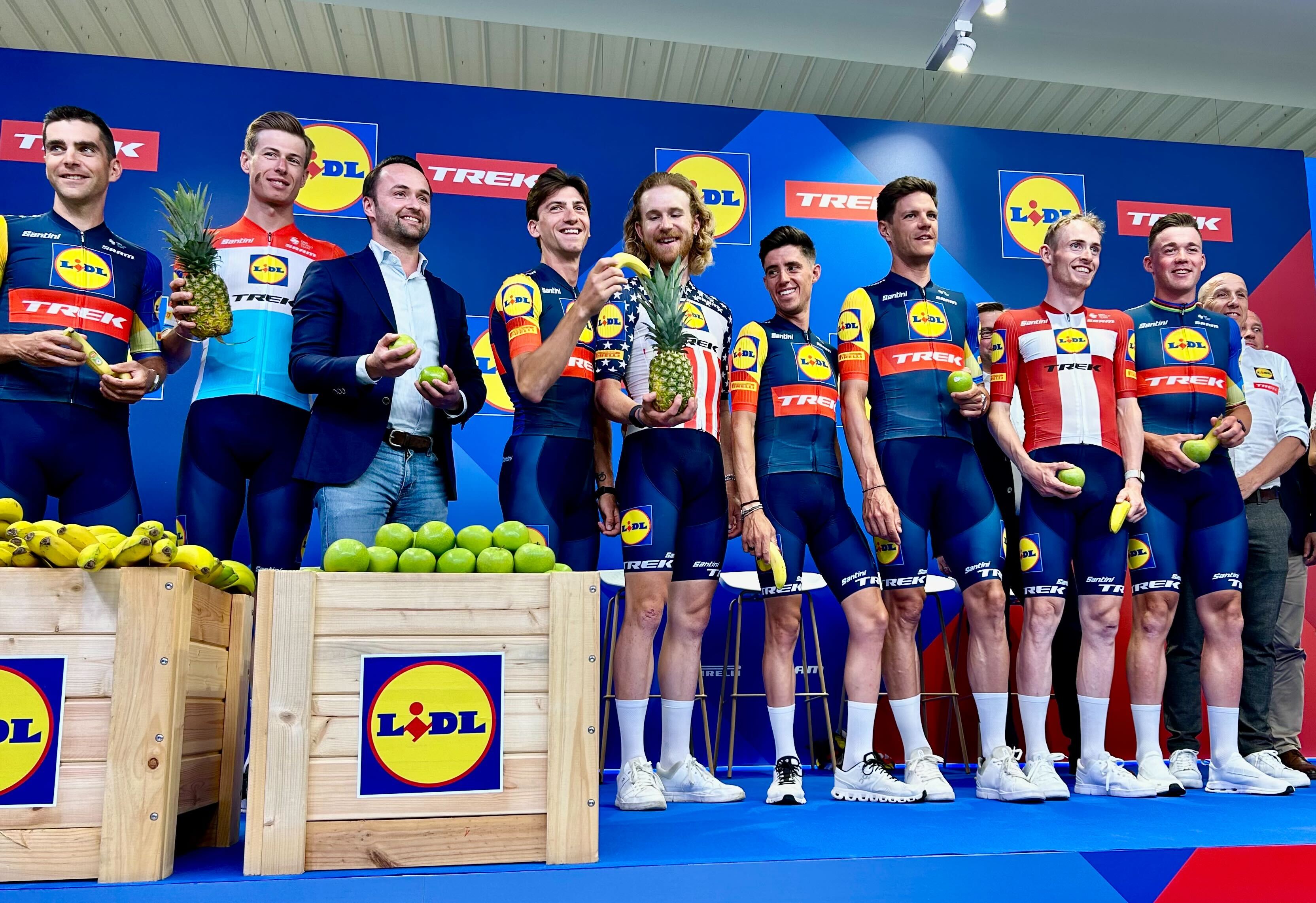 LidlTrek present new sponsorship and fresh red, yellow and blue kit