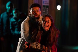 An explosion causes devastation in Hollyoaks