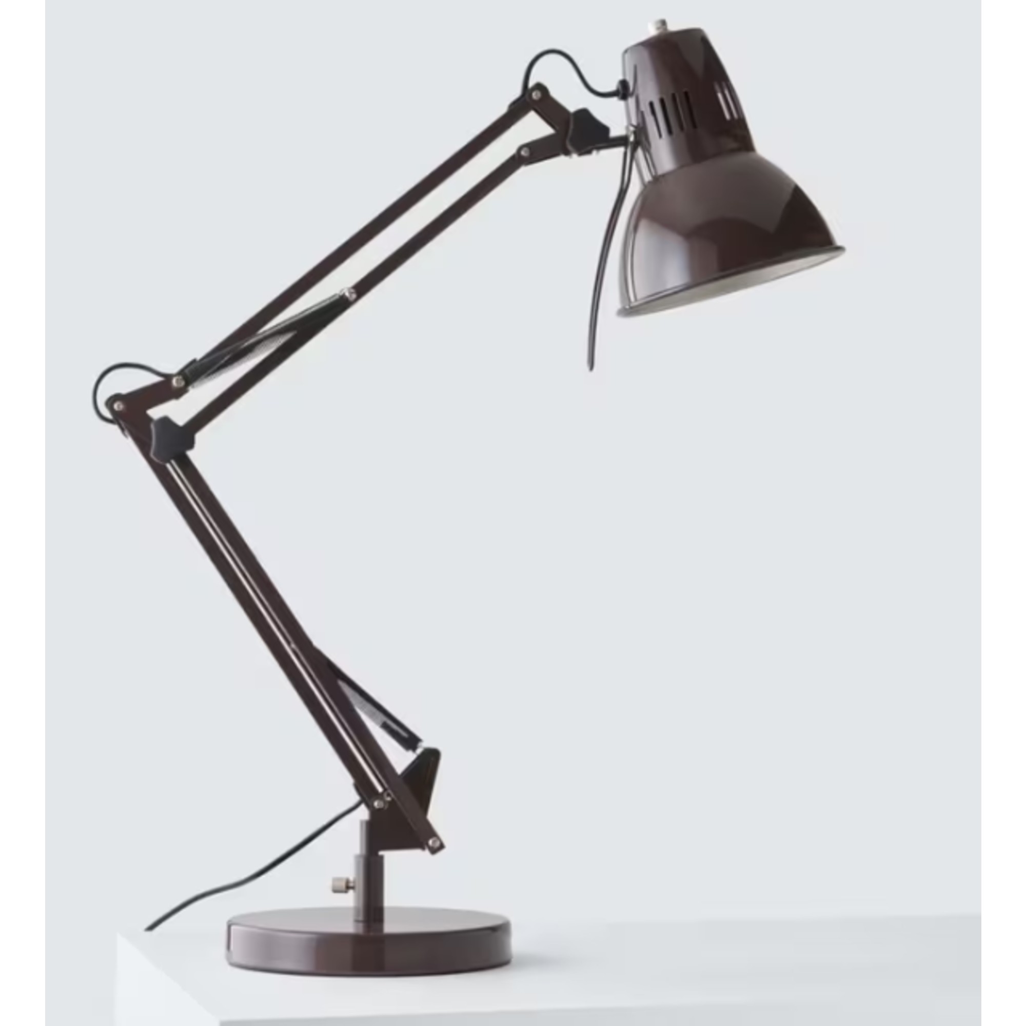 John Lewis Elliott Desk Lamp, Cocoa