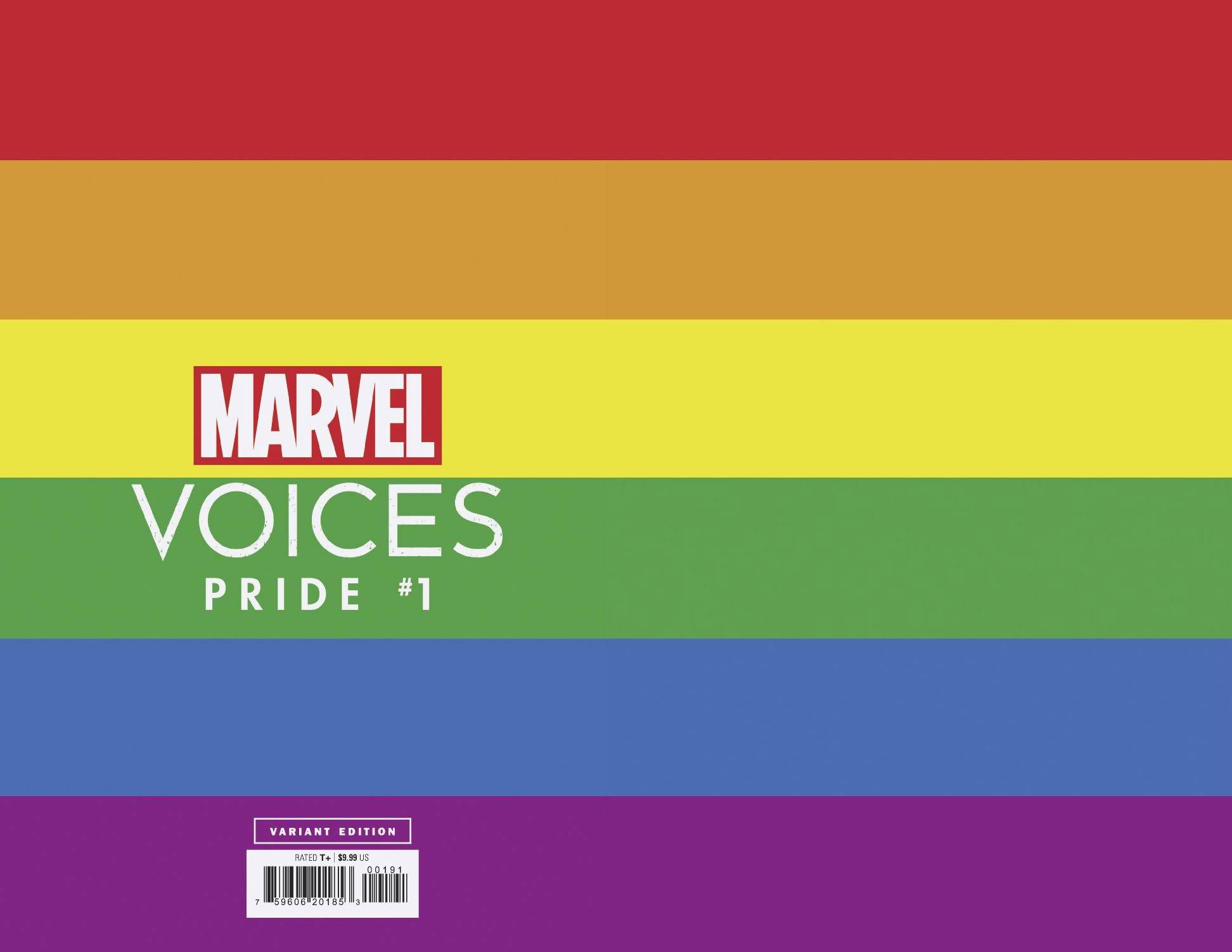 Marvel's Voices: Pride #1 covers