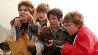 The cast of The Goonies