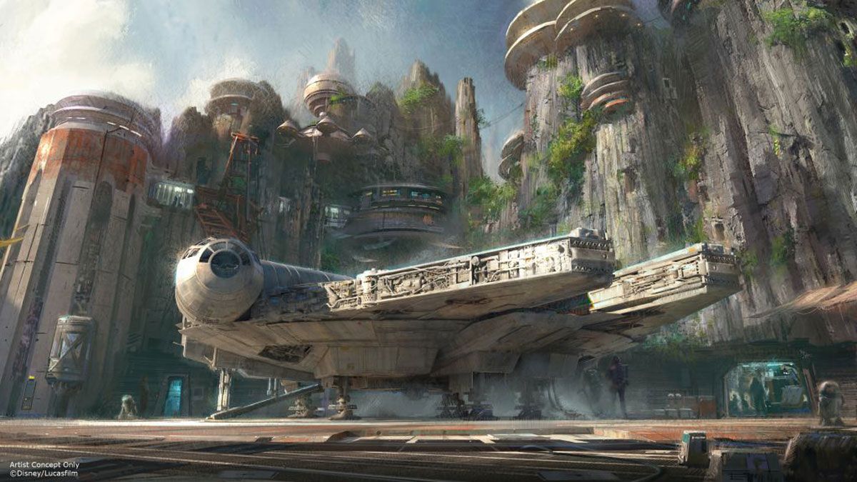 Star Wars Theme Park - Artist Impression