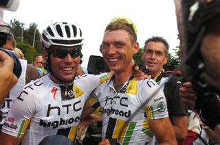 Mark Cavendish (HTC-Highroad) was full of praise for Tony Martin after the stage.