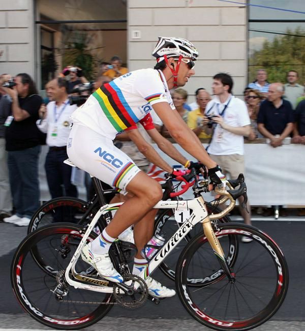 World champion Alessandro Ballan (Lampre - N.G.C.)