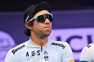 Australian Michael Matthews ahead of the elite men's road race at the 2021 UCI Road World Championships