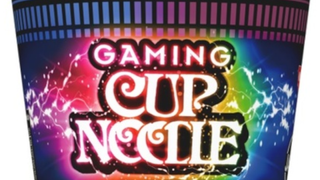 A picture of the cursed creation that is Gaming Cup Noodle, a pot noodle that's caffeinated for some reason.