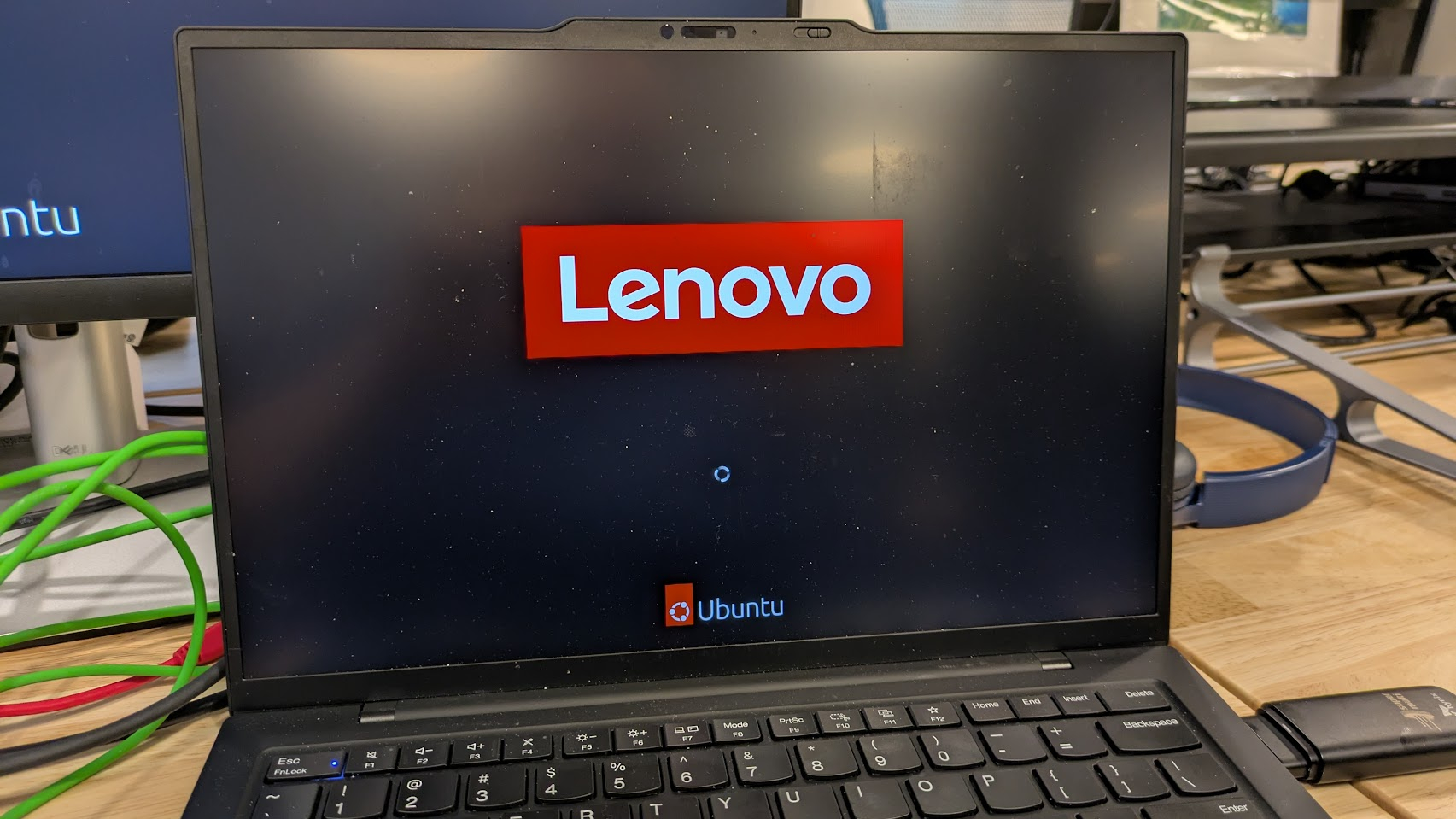 Booting into Ubuntu