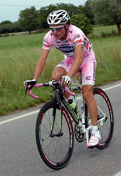 Danilo Di Luca (Liquigas) in the Giro's last day.