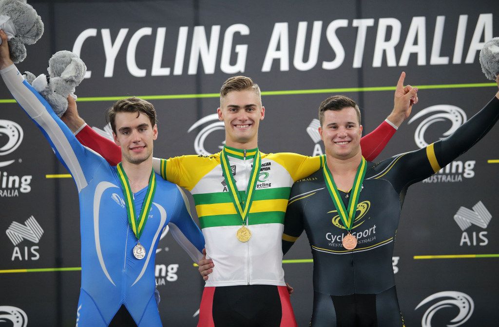 Kierin gold medallist Matthew Glaetzer (SA)