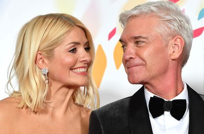 holly willoughby phillip schofield viewers tears wedding dress gesture