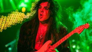 Yngwie Malmsteen onstage in 2020