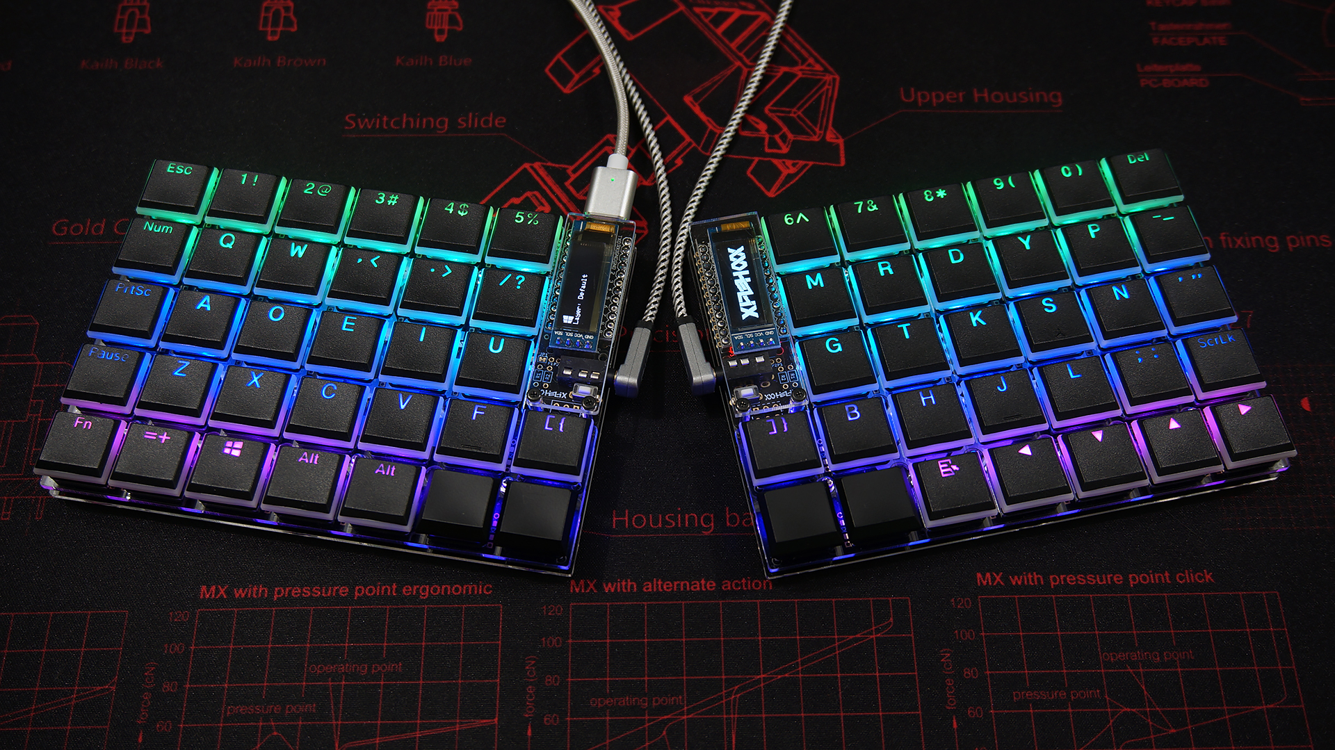 The Helix Ortholinear Keyboard Kit Open Source DNA Tom s Hardware The Helix Ortholinear Keyboard Kit Open Source DNA Tom s Hardware