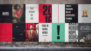 DixonBaxi created a bold, modern and confident brand voice for the History channel