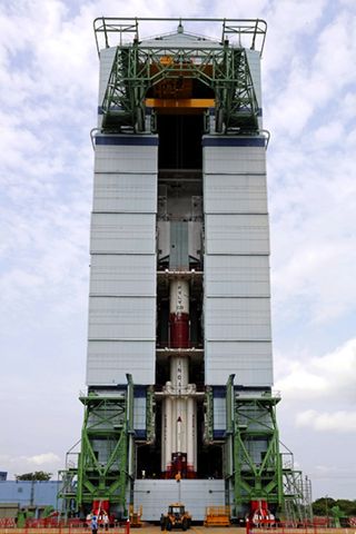 PSLV-C25 at First and Second Stages