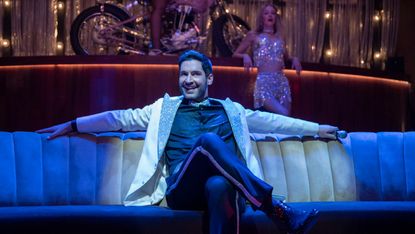 LUCIFER (L to R) TOM ELLIS as LUCIFER MORNINGSTAR in episode 606 of LUCIFER on Netflix