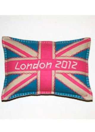 London 2012 Olympic Games Union Jack cushion, £45
