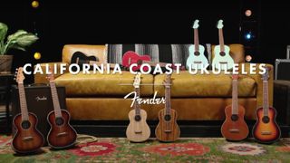 Fender California Coast Series ukuleles