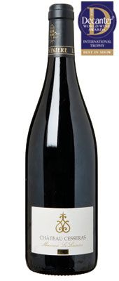 DWWA 14 International Trophy, Château Cesseras France Languedoc Roussillon Minervois