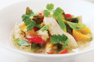 Hairy Bikers low carb chicken Thai curry