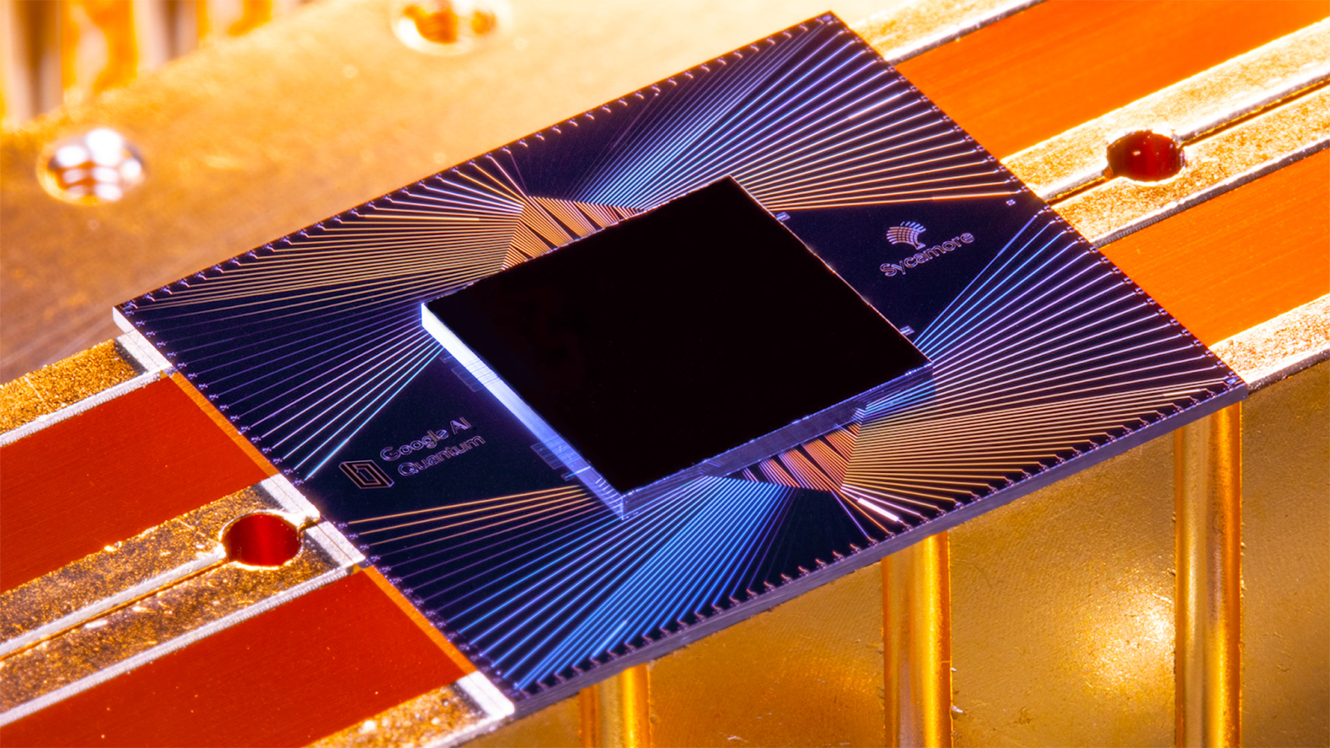 Google's Sycamore quantum computing chip