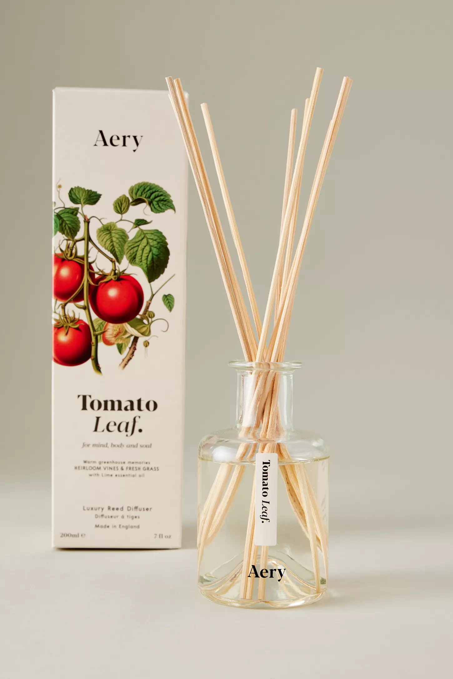 Tomato scented reed diffuser