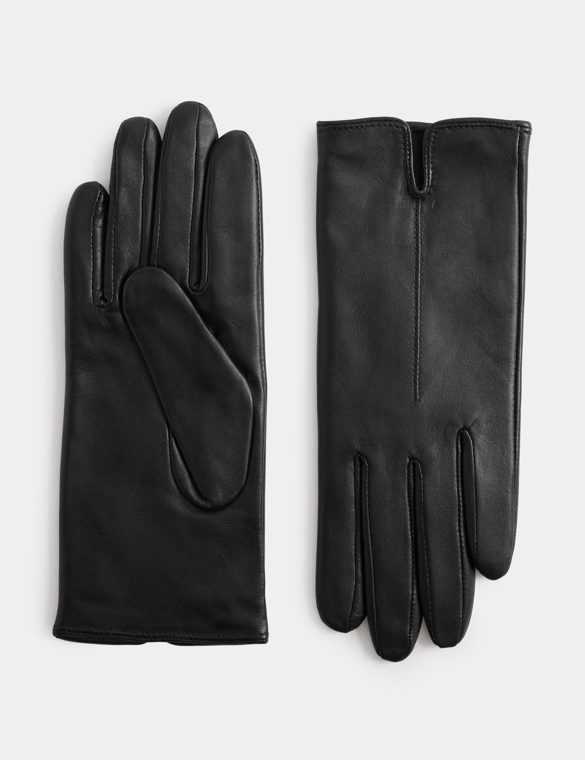 Cashmere Lined Leather Gloves