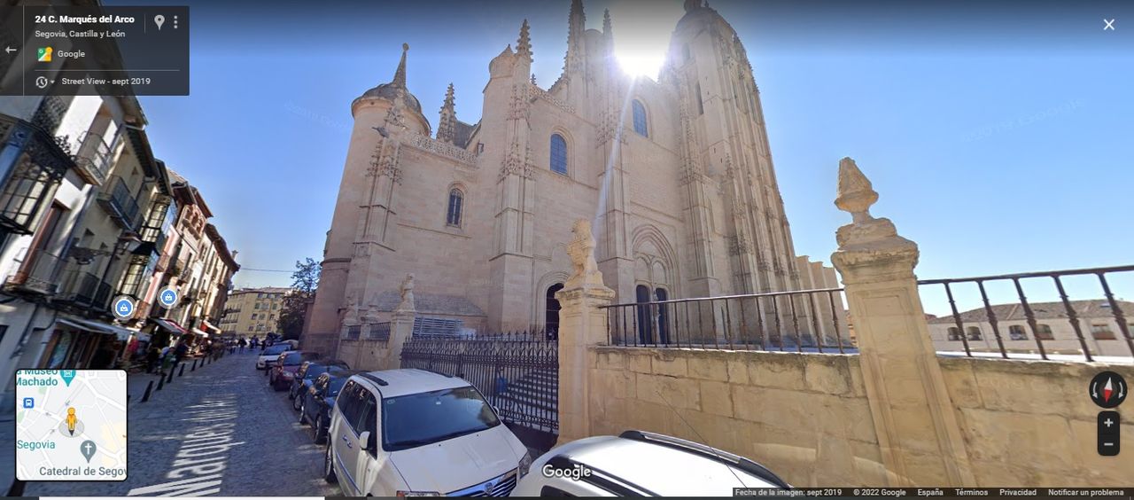 Imagen de la Catedral de Segovia en 2019
