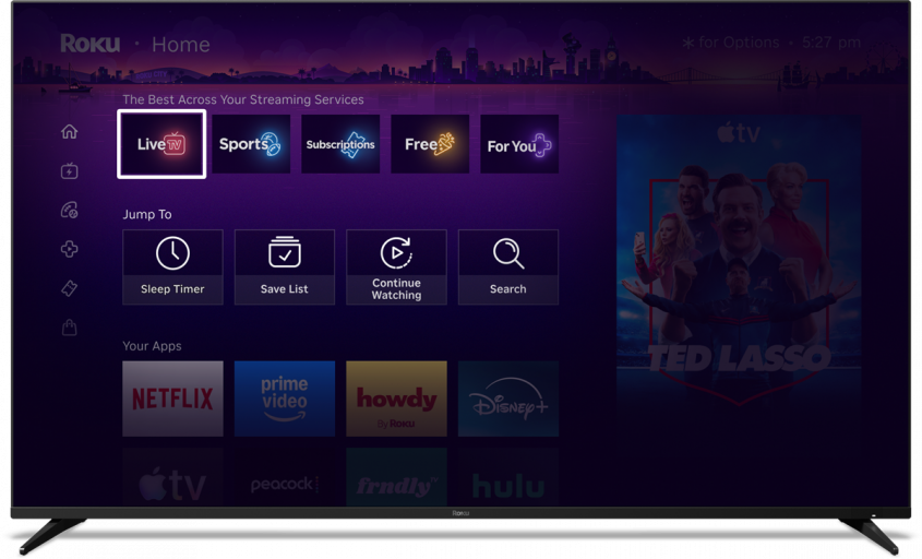 میانبرهای Roku