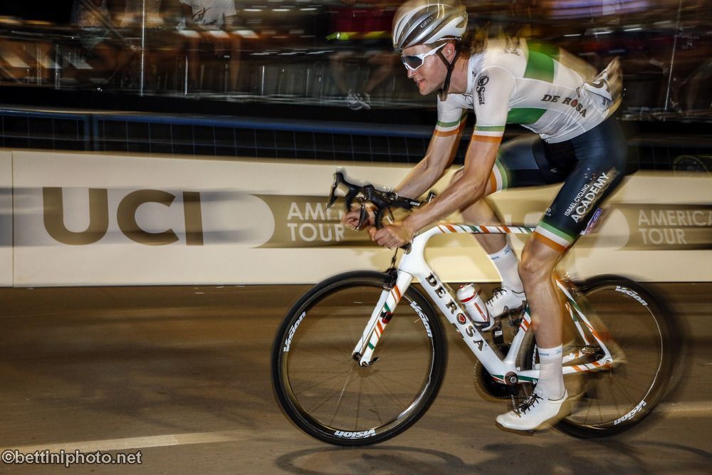 Conor Dunne (Israel Cycling Academy) goes on the attack