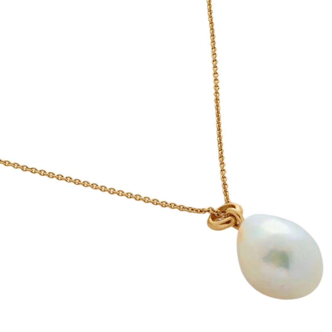 Monica Vinader Nura Pearl Necklace