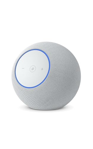 Amazon Echo Studio (newest Model), Immersive Spatial Audio and Dolby Atmos, Designed for Alexa+, Glacier White