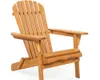 Best Choice Products Folding Wooden Adirondack Chair