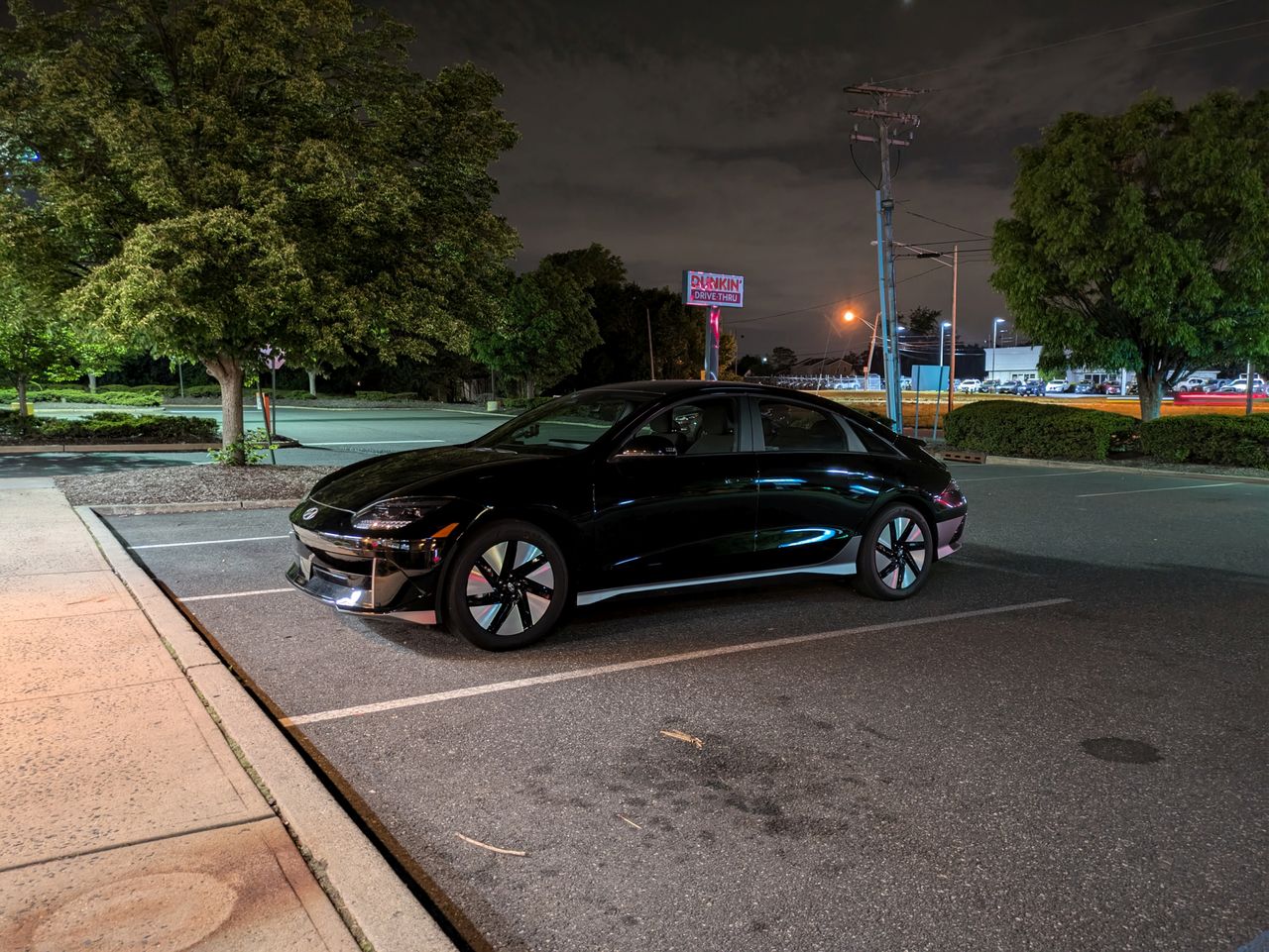 Google Pixel 8a high-contrast low light sample.