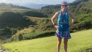 runner fiona russell enjoying the trails