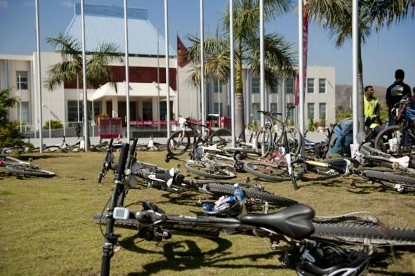 Bikes, bikes everywhere