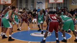 A basketball game in Above the Rim