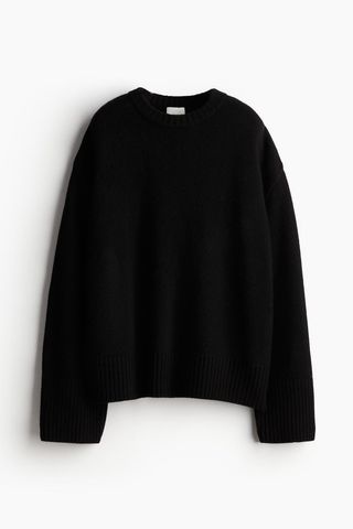 Oversized Cashmere-Blend Jumper